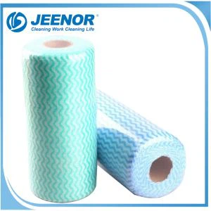 HV70 uy tozalovchi mato ︱ Yog'ochdan yasalgan va poliesterli Spunlace nonwoven mato ︱ Hanna tozalagichlari